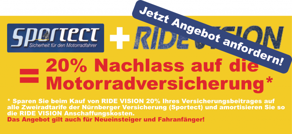 RideVision-Nuernberger-1024x472 20% Nachlass auf die Motorradversicherung